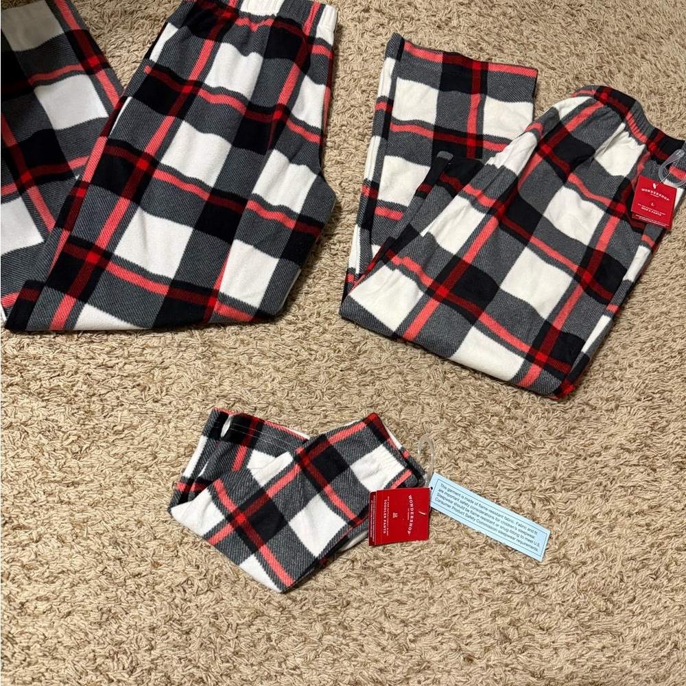 Family matching pajama pants